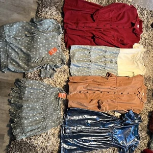 NUOVO LOTTO 6 ABITI RAGAZZE TOP LOTTO MISTO ABBIGLIAMENTO RAGAZZE 18 XXL - Foto 1 di 12