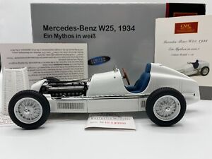 CMC 1:18 Mercedes-Benz W25 Ein Mythos in weib 1934 Limited Edition M-065 *BOXED*