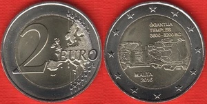 Malta 2 euro 2016 "Ggantija" BiMetallic UNC - Picture 1 of 1