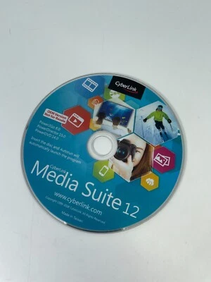 CyberLink Media Suite 12 (Power2Go 8 + PowerDirector 14 + PowerDVD 14) for dell - Image 1 of 2