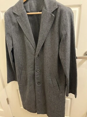Gray Overcoat size M 40 Slim Fit - Image 1 of 4