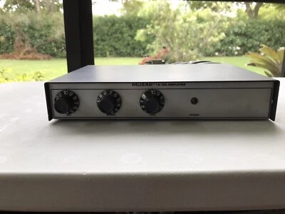 Vintage MUZAK A-105 Solid State Amplifier UNTESTED. AS IS. - Image 1 of 4