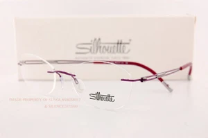 Neu Silhouette Brillengestell TITAN NEXT GENERATION 5521 FE 4040 Orchideenpink - Bild 1 von 4