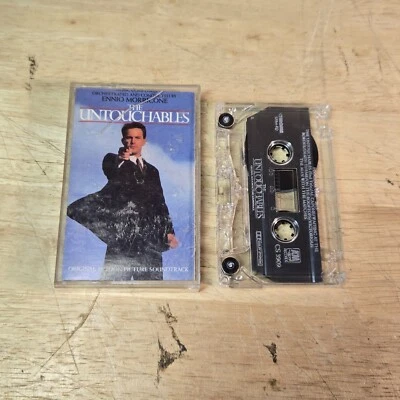 The Untouchables Soundtrack Cassette Tape Ennio Morricone Music Composer HTF   Foto 1 de 2