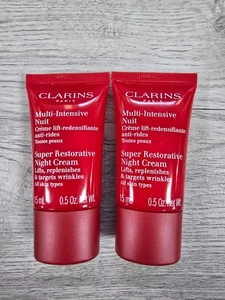 Clarins Super Restorative Cream 30ml (2 x 15ml) NEW Sealed - Picture 1 of 1