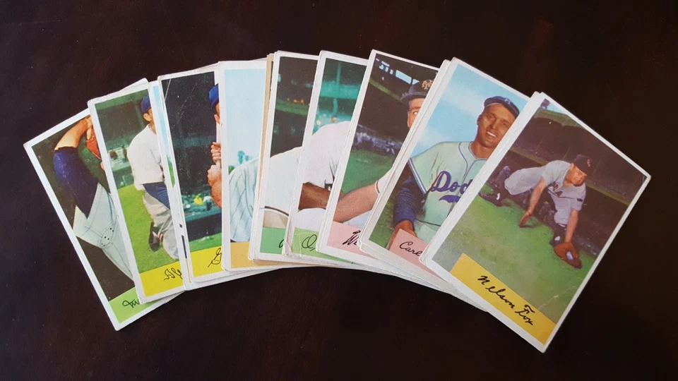 1954 bowman baseball cards, complete your set - Image 1 of 1