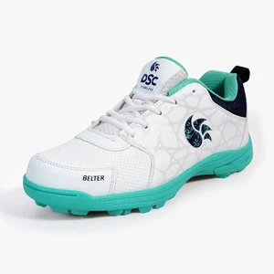 DSC 1504457 Belter Cricketschuhe für Herren – meergrün & weiß – Größe 11 US - Bild 1 von 1