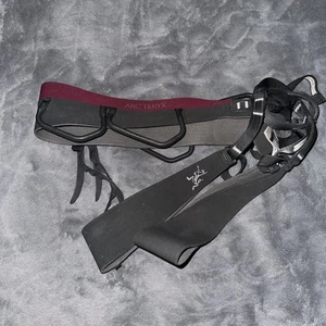 Arc'Teryx Tipo C Imbracatura Sedile R280 Donna XL Grigio Marrone 7075 Arrampicata Sicurezza Usato in Ottime Condizioni - Foto 1 di 20