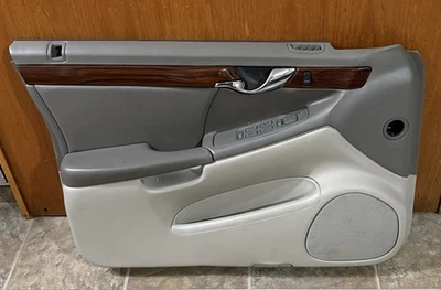 2002-2005 Cadillac DeVille Driver Door Panel OEM 25734889 Woodgrain & Switches - Image 1 of 4
