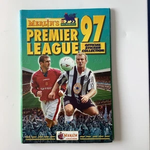 Merlin's Premier League ‘97 Sticker Album 100% COMPLETE in Hardback Folder - Picture 1 of 11