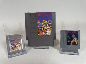 Lote de cartuchos Dr. Mario NES y Game Boy - Limpio probado, carro de fans Dr. Who personalizado