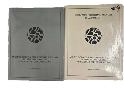 Multiple-Choice & Free-Response Questions in Preparation for AP Calculus AB Exam - Image 1 of 4