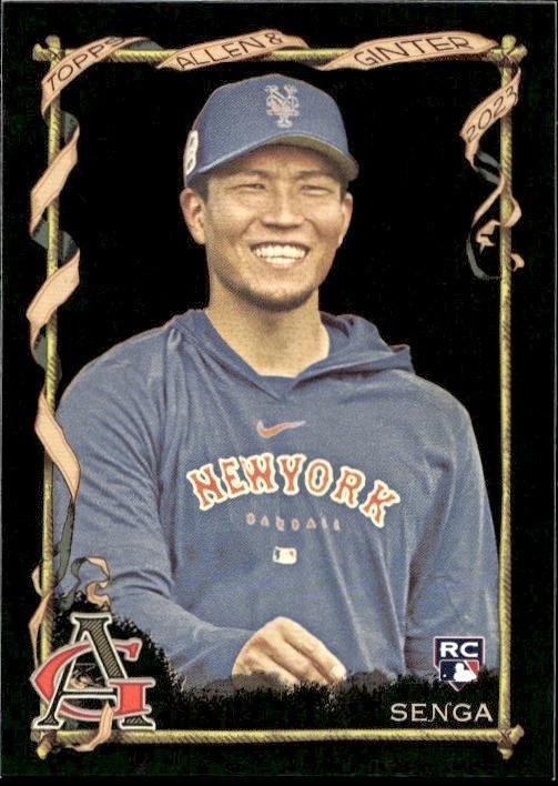 2023 Topps Allen & Ginter X #257 Kodai Senga New York Mets Rookie - Image 1 of 2