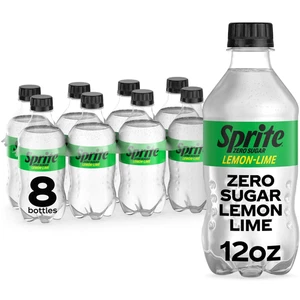 Sprite Zero Sugar Lemon Lime Soda, 12 fl oz Bottles – 8 Pack, Caffeine-Free - Picture 1 of 11