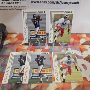 2012 SCORE Lot - BEARS - Alshon Jeffery Shea McClellin WR DE RCs Chicago - Picture 1 of 2