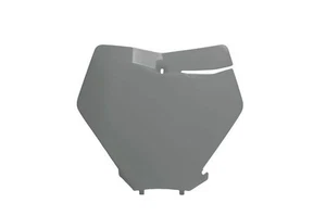 FRONT NUMBER BOARD COWL 2019-22 KTM SX/SX-F, QUANTUM GREY, RTECH R-TBKTMGR0019 - Picture 1 of 1
