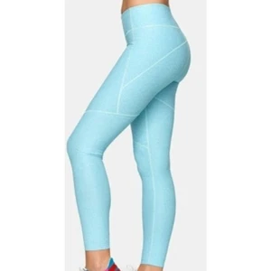 Outdoor Voices Women's Pool Blue 3/4 Leggings sz S - Picture 1 of 4