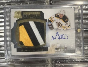 2011-12 UPPER DECK THE CUP BRAD MARCHAND #ED 37/50 1° TOPPA LOGO LIMITATO AUTO - Foto 1 di 2