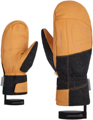 ZIENER Ski Snowboard handschuhe GANGHOFERO AW Fäustling 2024 tan Gloves Winter
