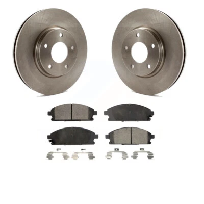 Front Rotors & Ceramic Brake Pads For 2004-2009 Nissan Quest 290mm Dia OPEN BOX - Image 1 of 2