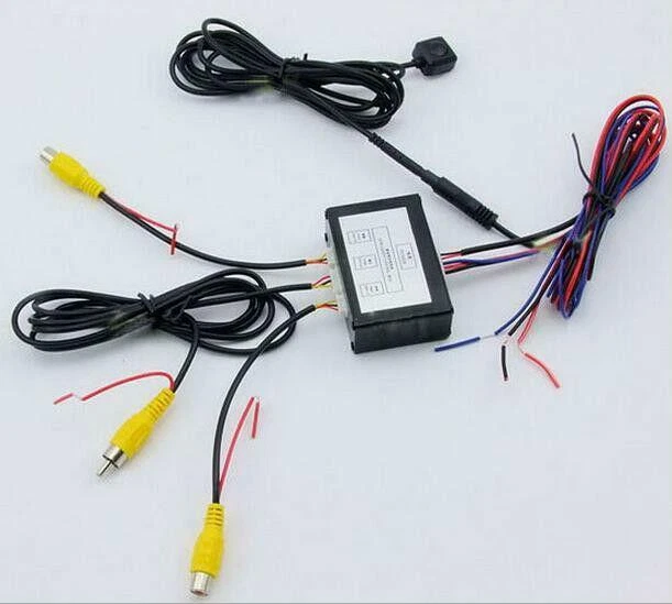 Car Front Rear Parking View Camera Switch 2 Channel Control Box Converter Pretty - Image 1 of 4