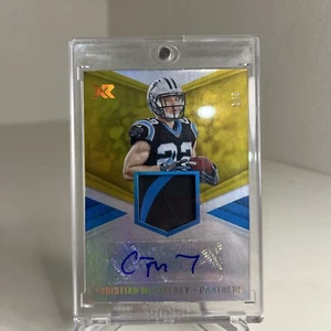 Christian McCaffrey RC Auto 1/3 Rare - Picture 1 of 4