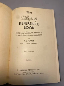 The flying reference book f j camm 1940 - Imagen 1 de 9