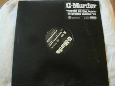 C-MURDER HE'S HOME AND HE'S POSTED ON THA BLOCK 12" VINYL SINGLE 2006 PRIORITY - Image 1 of 3