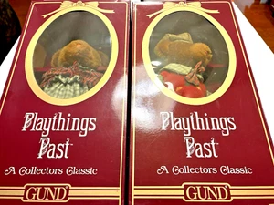 Gotta Getta Gund "Playthings Past" Sammler Klassiker - (2 Stück ) - Bild 1 von 13
