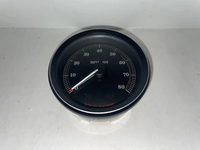 Genuine HARLEY-DAVIDSON TACH 5500 RDLN BLACK W/SILVER 67348-04A - Image 1 of 4