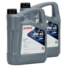 10 Liter ROWE Motoröl Öl SYNTH RS 0W-40 MB 229.5 PSA B71 2296 VW 502.00/505.00