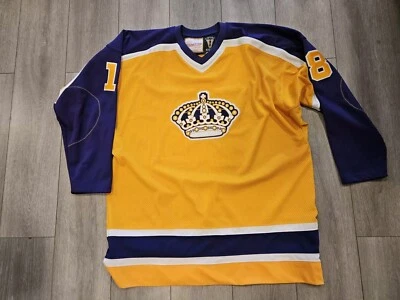 Mitchell Ness M&N Authentic Dave Taylor Los Angeles Kings 56 3xl Rare OG LA - Image 1 of 4