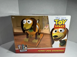 Toy Story Slinky Dog Bookends In Box Disney Pixar Rare New Open Box - Picture 1 of 22