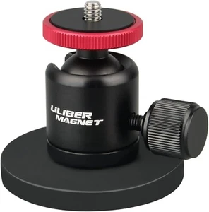 ULIBERMAGNET 60lb magnetische Kamerahalterung mit Mini-Kugelkopf, superstarker Gummi - Bild 1 von 9