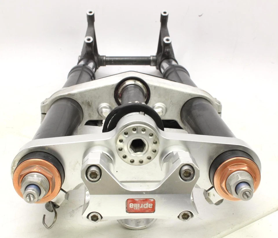06-09 Aprilia Tuono 1000r Horquillas delanteras completas suspensión triple OEM Foto 1 de 4