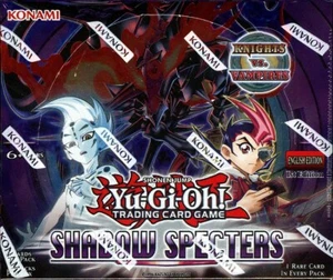 YUGIOH SHADOW SPECTERS 1ª EDICIÓN BOOSTER BOX TARJETAS DE REVENTÓN - Imagen 1 de 2