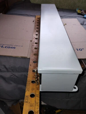 B-Line 4430-12WT  Wire Trough: 4" x 4" x 30".   Type 12 - Image 1 of 4