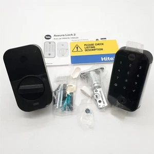 Yale Assure Lock 2 Deadbolt, Black Suede Touch Entry Door Lock, Z-Wave *READ* - Picture 1 of 2