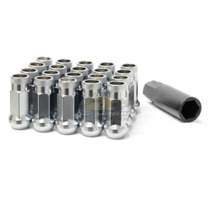 Muteki SR48 Open Ended Lug Nuts Silver(12 x 1.25) - 32905S - Picture 1 of 1