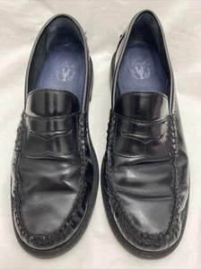 Cole Haan Pinch Penny Slip-On Loafer Flat Shoe -Black Leather-Men size 8.5 M - Picture 1 of 8