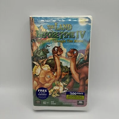 LAND BEFORE TIME IV  Journey Through The Mists VHS - NEW! Sealed - Image 1 of 4