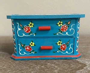 VTG Dora Kuhn Dresser Hand Painted German Dollhouse Furniture - Picture 1 of 8