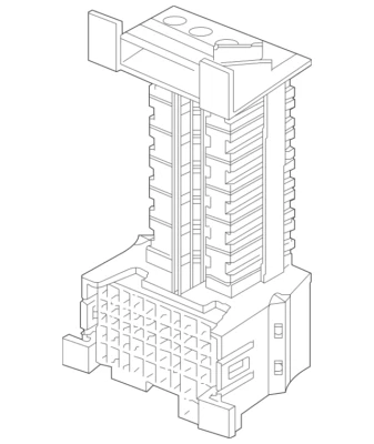 Mercedes Benz Genuine S63 AMG S65 AMG S560 2018-2021 Fuse Box 2135400414 - Image 1 of 3