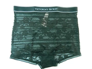 NWT Victoria's Secret Logo Lace Boyshort Small - Picture 1 of 4