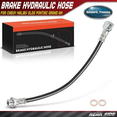 Задний гидравлический шланг левого или правого тормоза для Chevy Malibu Oldsmobile Pontiac Grand Am - Изображение 1 из 4