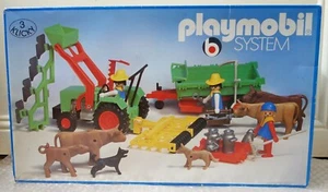 1978 Geobra Playmobil System 3159 Set Ferme Exclusif Rare ! Complete in Box ! - Photo 1/19