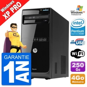 PC Tour HP Pro 3400 MT Intel Pentium G630 RAM 4Go Disque 250Go Windows XP Pro - Imagen 1 de 8