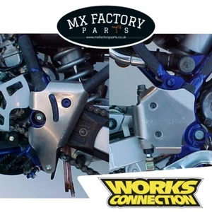 Yamaha YZ85 02-12 13 14 15 16 17 18 Works Connection Frame Guards Protector MX - Bild 1 von 3