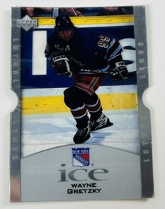 1997-98 Upper Deck Ice Wayne Gretzky Lethal Lines Unpeeled Die Cut #L1-B HOF