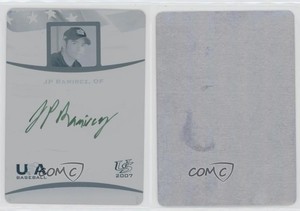 2008 Upper Deck 2007 USA Baseball National Teams 1/1 JP Ramirez #95 Auto